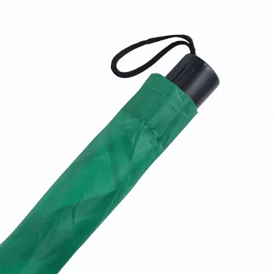 Parasol składany bez automatu REGULAR - biały, zielony (56-0101113)