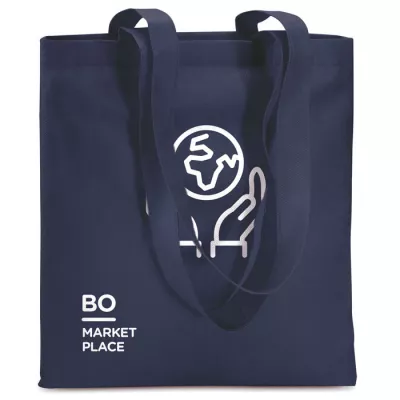Torba na zakupy z włókniny 40x40 cm 80 g/m² TOTECOLOR - Niebieski (IT3787-04)