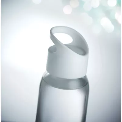 Butelka szklana z uchwytem 470 ml PRAGA - Bialy (MO9746-06)