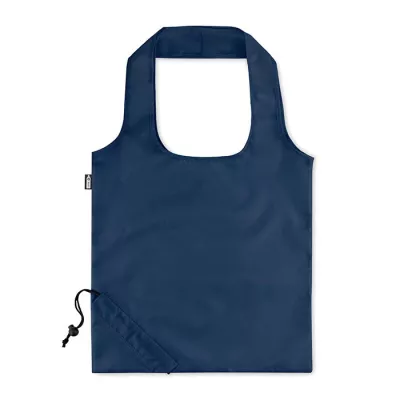 Torba składana z RPET 190T w etui FOLDPET - Francuski Granat (MO9861-85)