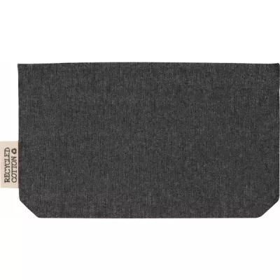 Kosmetyczka z bawełny z recyklingu 180g/m2 HARRY - czarny (6431003)