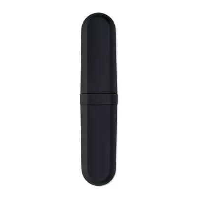 Zestaw sztućców w etui z PLA BITEFUL - Czarny (MO2743-03)