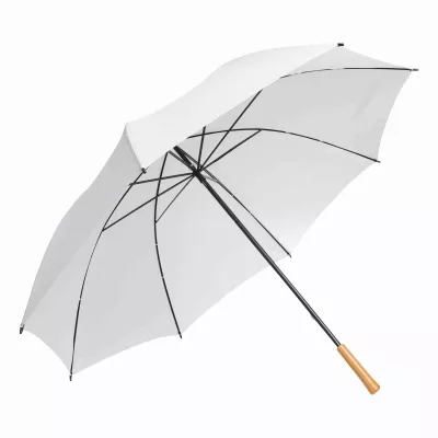 Parasol typu golf RAINDROPS - biały (56-0104220)