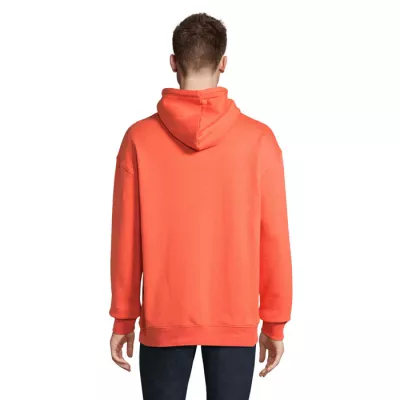 Bluza unisex z kapturem 280 g/m² Sol's CONDOR - Pop Orange (S03815-PO)