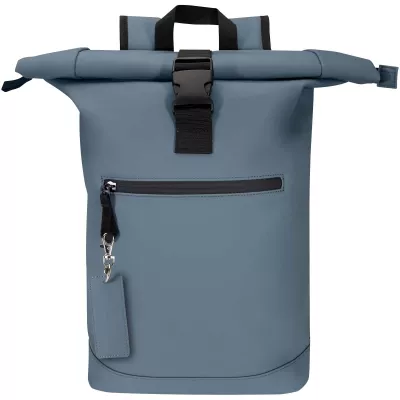 Resi Plus brelok z prostokątną zawieszką z recyklingowanego materiału z certyfikatem GRS - Hale Blue (13014155)