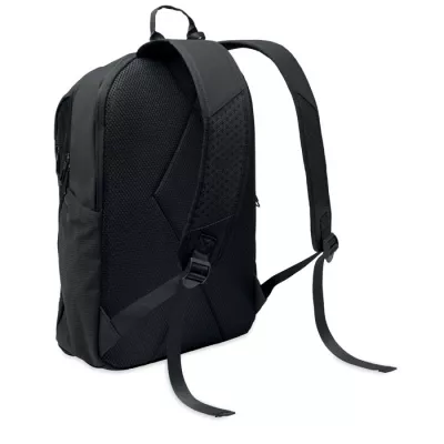 Plecak na laptop 15" z PU z ukrytą komorą KOROVIN - Czarny (MO2684-03)