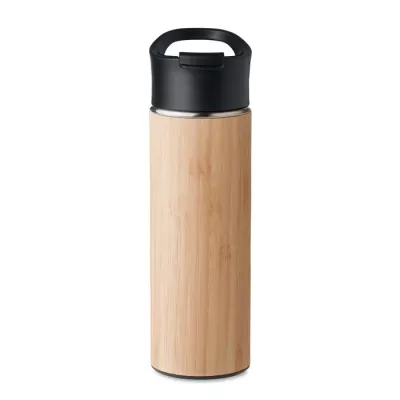 Termos z bambusową osłoną 450 ml NANDA - Drewna (MO6371-40)