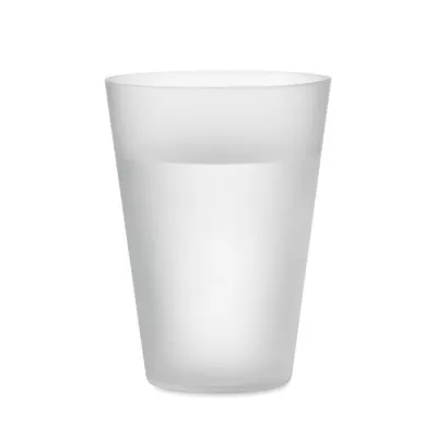 Kubek eventowy z PP 300 ml FESTA - Przezroczysty Bialy (MO6375-26)
