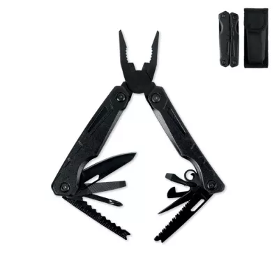Narzędzie wielofunkcyjne 13 w 1 z etui BLAQUIN - Czarny (MO3129-03)