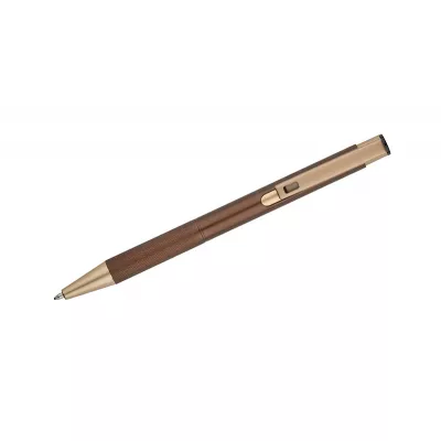 Długopis reklamowy metalowy VITE - brązowy (19689-09)