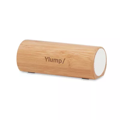 Głośnik w bambusowej obudowie 2x5W SPEAKBOX - Drewna (MO6219-40)