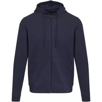 Jasper bluza unisex z kapturem z materiału organicznego pochodzącego z recyklingu z certyfikatem OCS, o gramaturze 280 g/m² - Granatowy (39666-NAVY)