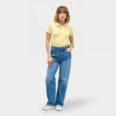 Polo damskie organiczne 170 g/m² Sol's PLANET WOMEN - Jasno Żółty (S03575-LY)