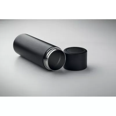 Butelka termiczna 420 ml z uchwytem na telefon PHOTTLE - Czarny (MO2308-03)