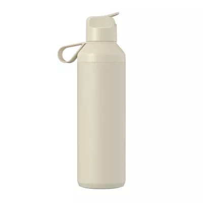 Bidon Ocean Bottle Peak GO 710 ml z recyklingowanej stali nierdzewnej - Sandstone (10094006)