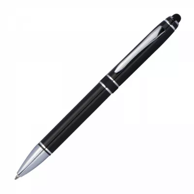 Długopis metalowy touch pen - czarny (1363603)