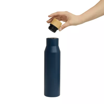 Próżniowa butelka do picia 500 ml DRINK NOBLY - granatowy (56-0304607)