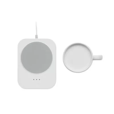 Podgrzewacz do kubka z ładowarką 15W i kubkiem SIROTER - Bialy (MO2726-06)