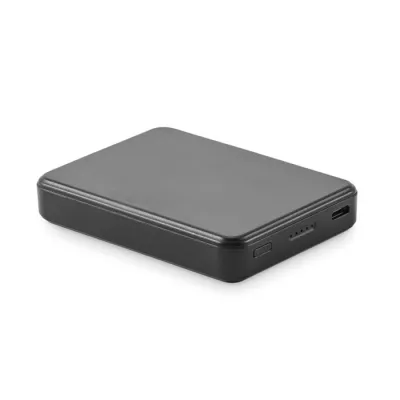 Powerbank 5000 mAh PD 20W z ABS z recyklingu KLEINPOW - Czarny (MO2602-03)