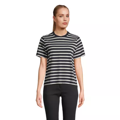 Koszulka damska organiczna Sol's LEGEND WOMEN - Navy|Off White (S04776-BH)