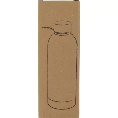 Butelka stalowa soft touch OSTRAVA 750 ml - czerwony (496805)