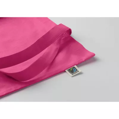 Torba bawełniana Fairtrade 180 g/m² OSOLE+ COLOUR - Fuksja (MO2589-38)