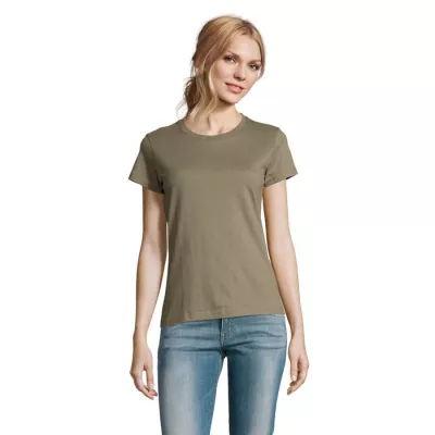 Koszulka damska 190 g/m² Sol's IMPERIAL WOMEN - Khaki (S11502-KH)
