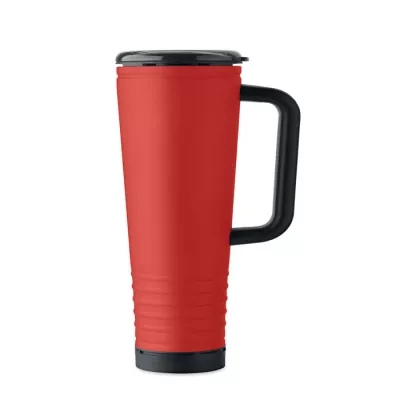 Kubek termiczny dwuścienny 700 ml HOWLER CUP - Czerwony (MO2995-05)