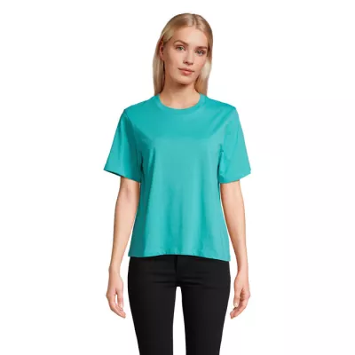 Koszulka damska organiczna Sol's LEGEND WOMEN - Niebieski Karaibski (S04776-CB)