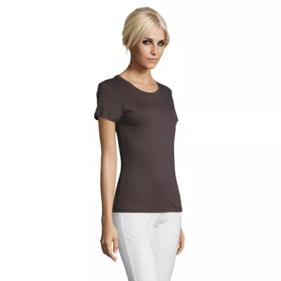 Koszulka damska dopasowana 150 g/m² Sol's REGENT WOMEN - Ciemny Szary (S01825-DG)