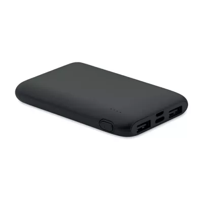 Powerbank 5000 mAh z ABS z recyklingu POWER52C - Czarny (MO2279-03)