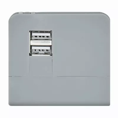 Adapter podróżny - szary (56-0402713)