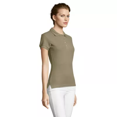Koszulka polo damska piqué 210 g/m² Sol's PEOPLE - Khaki (S11310-KH)