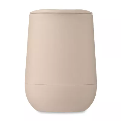Kubek dwuścienny z PP 300 ml GO - Bezowy (MO2444-13)