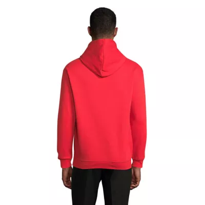 Bluza unisex z kapturem 280 g/m² Sol's CONDOR - Bright Rojo (S03815-BT)
