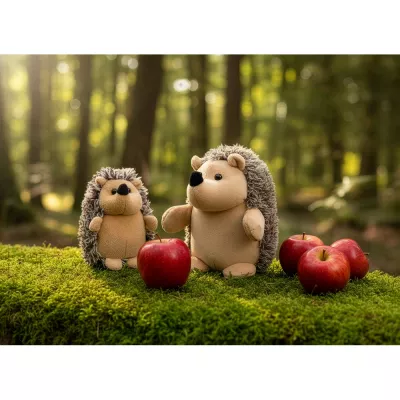 Pluszowy jeż | Danica - szary (HE849-19)