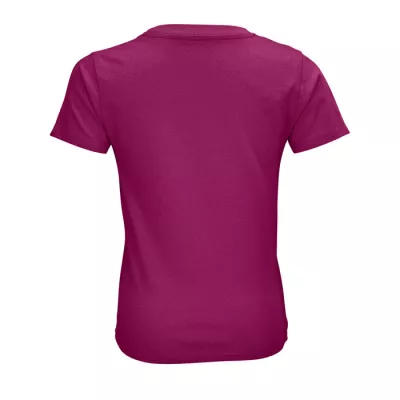 Koszulka organiczna 150 g/m² Sol's CRUSADER KIDS - Fuchsia (S03580-FU)