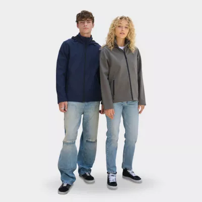 Softshell męski z kapturem Sol's RACE HOODED MEN - French Navy (S04447-FN)