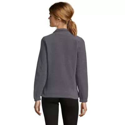 Polar damski rozpinany 300 g/m² Sol's NORTH WOMEN - Szary Melanż (S54500-GM)