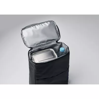 Plecak termiczny z RPET 600D 11 l MUFRIO - Czarny (MO2972-03)