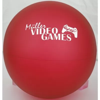 Piłka plażowa Ø 26cm ORLANDO - czerwony (102905)