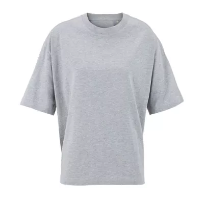 Koszulka damska oversize 180 g/m² Sol's BOXY WOMEN - Jasnoszary Melanż (S03807-DH)