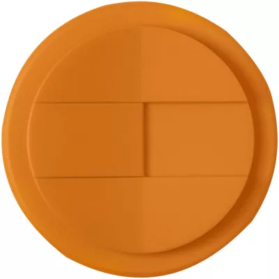 Kubek Americano® Eco z recyklingu o pojemności 350 ml z pokrywą odporną na zalanie - Pomarańczowy (21042507)