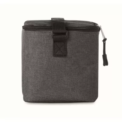 Torba termiczna na 6 puszek z RPET CUBA - Czarny (MO6150-03)