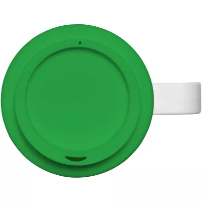 Kubek termiczny z serii Brite-Americano Grande o pojemności 350 ml - Biały-Zielony (21000606)