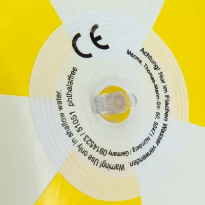 Piłka plażowa Ø 26cm KEY WEST - żółty (105108)