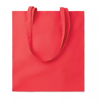 Torba bawełniana 38x42 cm 140 g/m² COTTONEL COLOUR + - Czerwony (MO9268-05)