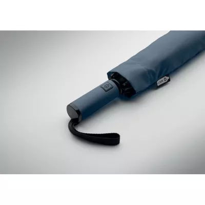 Parasol odwrotny składany 23" z RPET AGUMBE - Niebieski (MO2925-04)
