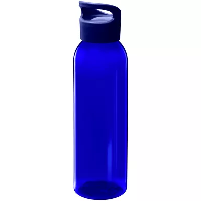 Sky butelka na wodę o pojemności 650 ml z tworzyw sztucznych pochodzących z recyklingu - Niebieski (10077752)