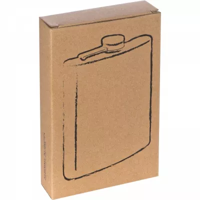 Piersiówka 237 ml BELLA - szary (6570307)